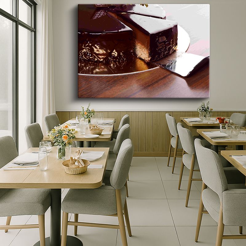 Yiyecek & İçecek Kanvas Tablo 581