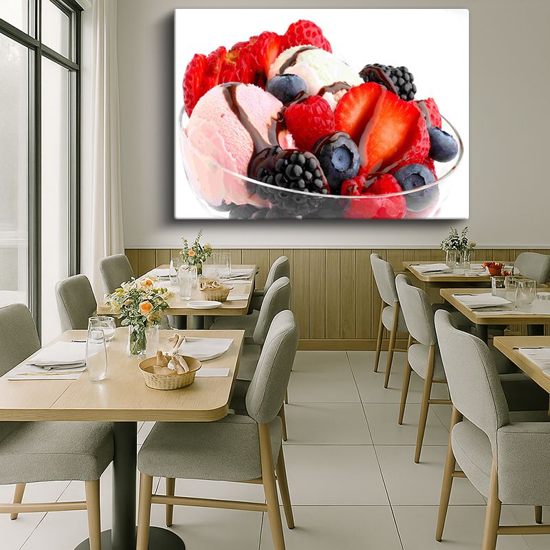 Yiyecek & İçecek Kanvas Tablo 585