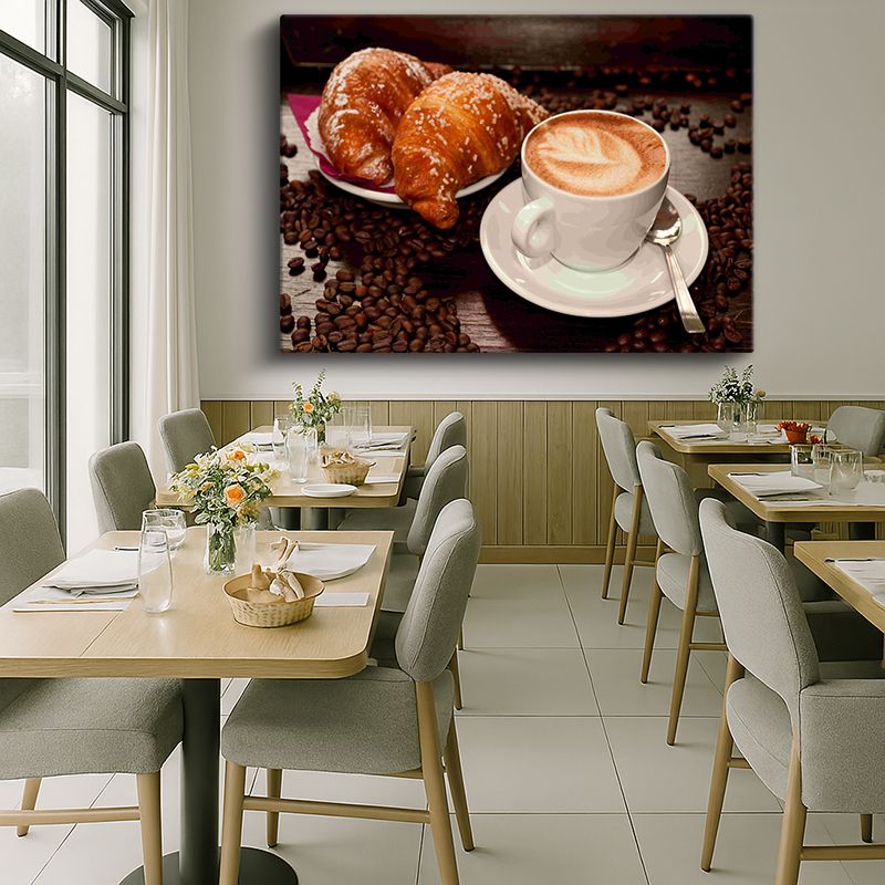 Yiyecek & İçecek Kanvas Tablo 591