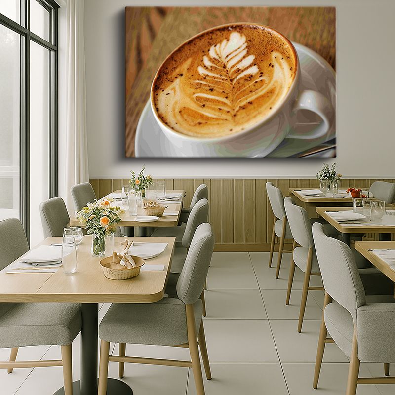 Yiyecek & İçecek Kanvas Tablo 593