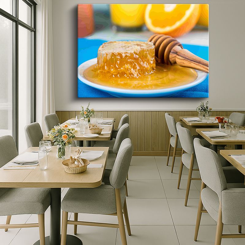 Yiyecek & İçecek Kanvas Tablo 599