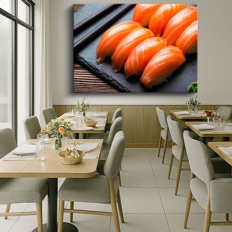 Yiyecek & İçecek Kanvas Tablo 602