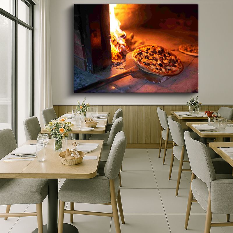 Yiyecek & İçecek Kanvas Tablo 604