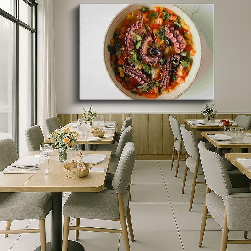 Yiyecek & İçecek Kanvas Tablo 610