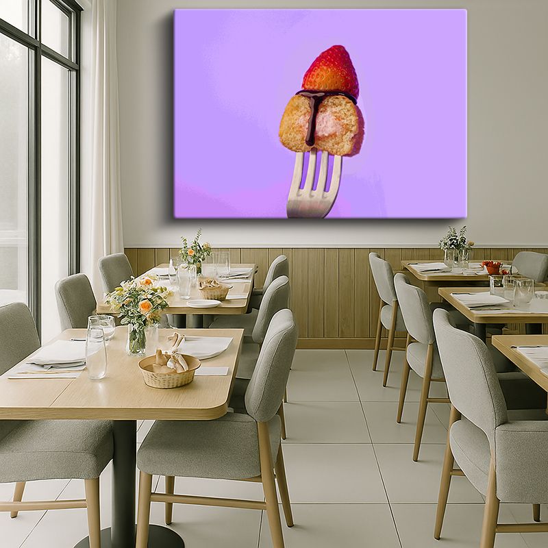 Yiyecek & İçecek Kanvas Tablo 613