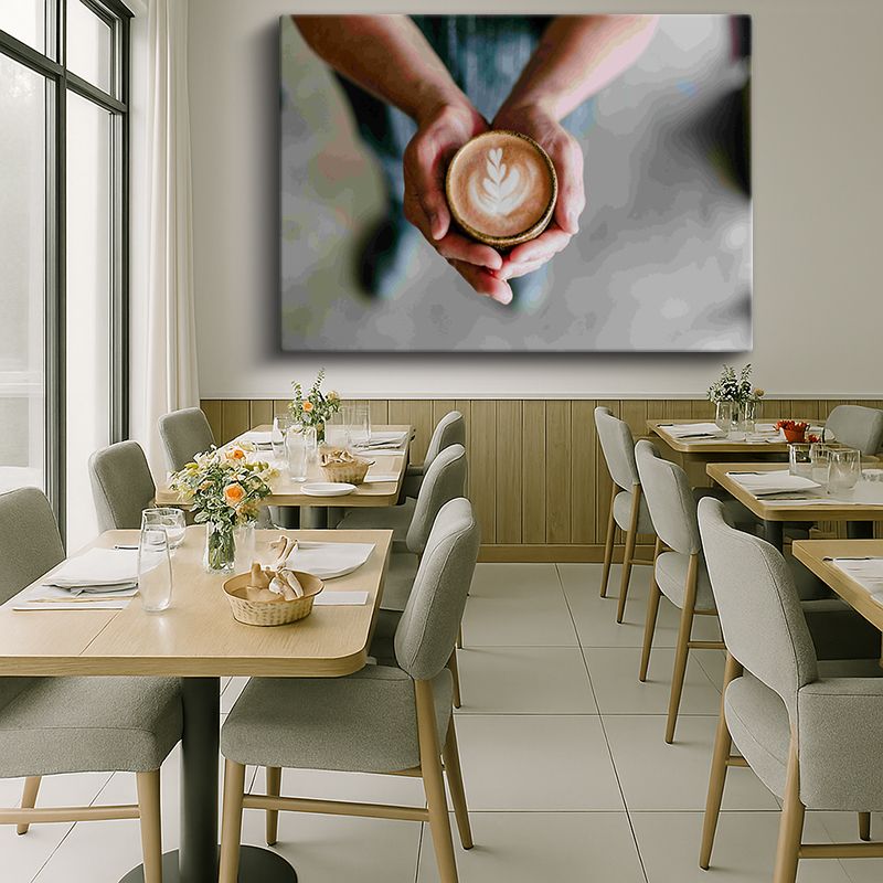 Yiyecek & İçecek Kanvas Tablo 615