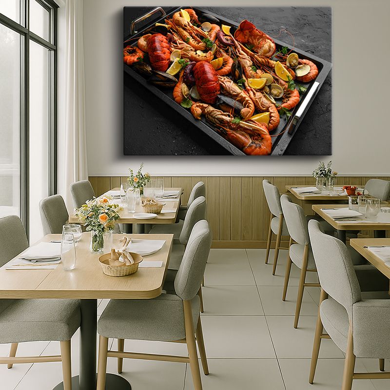 Yiyecek & İçecek Kanvas Tablo 625