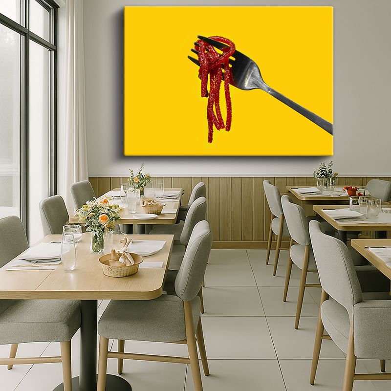 Yiyecek & İçecek Kanvas Tablo 628