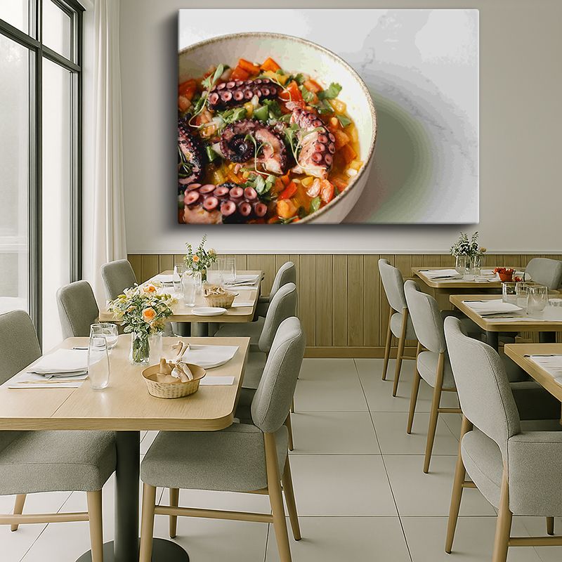 Yiyecek & İçecek Kanvas Tablo 639