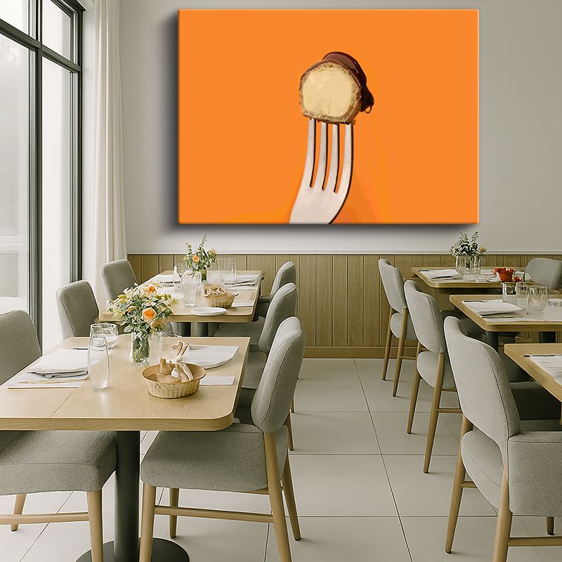 Yiyecek & İçecek Kanvas Tablo 643