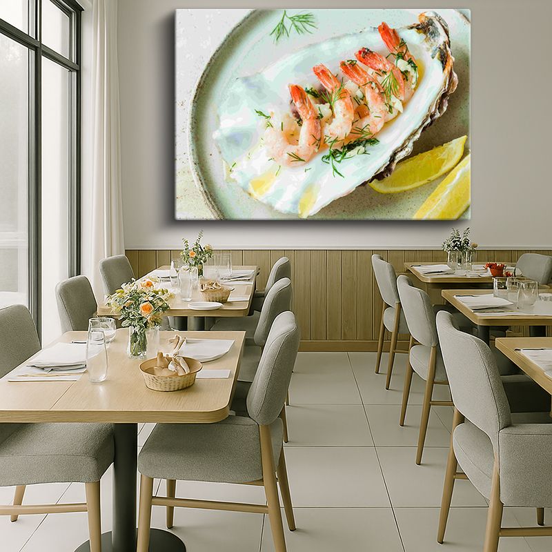 Yiyecek & İçecek Kanvas Tablo 644